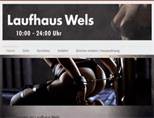 Tablet Screenshot of laufhauswels.com